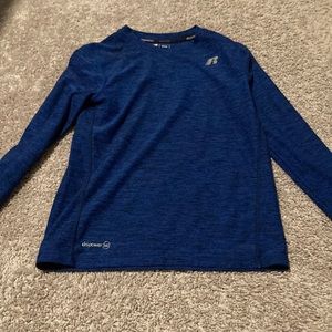 Blue russel long sleeve shirt boys